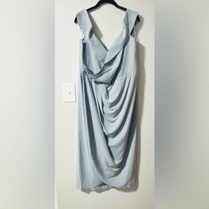 NWT City Chic Rippled Love Dress - Aquamarine